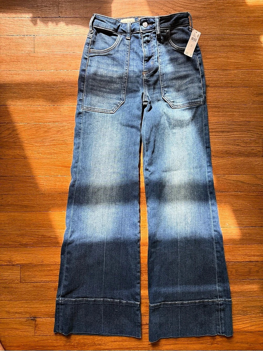 Pilcro Rylan Relaxed High Rise Flare Jeans Waist 25 NWT